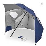 Sport-Brella Premiere XL UPF 50+ Umbrella Shelter for Sun and Rain Protection (9-Foot)