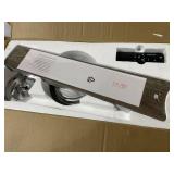 home decorators collection yg493a-bn kensgrove 54 in. integrated led indoor brushed nickel ceiling fan with light kit and remote control