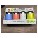 Reduce 4-in-1 Drink Cooler - Stainless Steel Bottle and Can Insulator