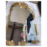Gold- Allan Andrews Roman Gold Wall Mirror- Retail:$383.49
