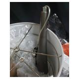 Tapered Metal 29.5-inch Table Lamp Set with Linen Shade (Set of 2)- Retail:$124.49