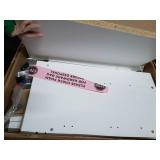 Porch & Den Flanders Pure White Tall 2-drawer Nightstand- Retail:$136.49