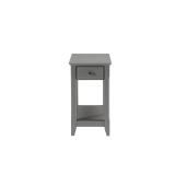 Acme Furniture Bertie Wood Transitional Side Table- Retail:$95.99