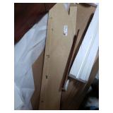 Barchan Medium Brown Twin Panel Headboard- Retail:$129.99