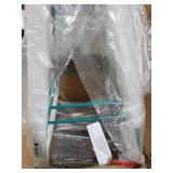 Niez Outdoor Wire Counter Stools with Cushions (Set of 2) by Christopher Knight Home