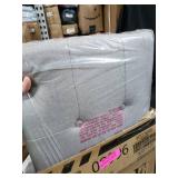 Porch & Den Roswell Multicolor Tufted Fabric Bench- Retail:$141.99