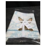 Williams Sonoma Damask Bunny 70x90 Inch Tablecloth