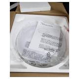 White 36" Retractable 3-Blade LED Ceiling Fan with Remote- Retail:$146.49