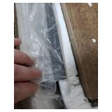 Veanna Bohemian Natural Wood and Metal 2 Door Synthetic Rattan TV Stand for TVs up to 40" Brown/Black - Baxton Studio