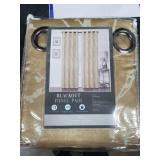 Arbor Blackout Panel Pair, Gold, 104x84 Inch