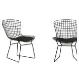 Elle Decor Holly Wire Chair,Set of 2- Retail:$215.99