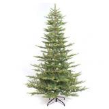6 1/2 ft. Pre-lit Aspen Green Fir Artificial Christmas Tree 500 UL listed Clear Lights