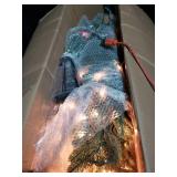 6 1/2 ft. Pre-lit Aspen Green Fir Artificial Christmas Tree 500 UL listed Clear Lights