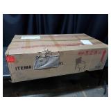 Maria French Country Wood And Cane Upholstered Dining Chairs Set Of 2