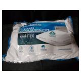Columbia Down-Alternative Allergen Barrier Pillow, White, Queen