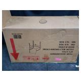 Ashworth Outdoor Wicker Chairs Set Of 2 Brown + Cream Cushions