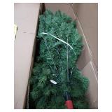 6.5 Foot Downswept Douglas Fir Tree With Lights
