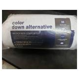 Color Down Alternative Microfiber Comforter, King Size