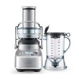 The Breville 3X Bluicer Pro, Brushed Stainless Steel Blender & Juicer in one, BJB815BSS1BU