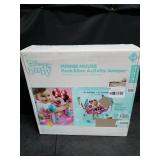 Bright Starts Disney Baby Minnie Mouse PeekABoo Activity Jumper with Lights and Melodies, Ages 6 months +