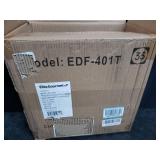 Elite Platinum 4.5Qt Triple Basket Deep Fryer with Adjustable Temp/Timer Control and Immersion Heating Element, 1700W