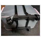 Everything Mary Rolling Sewing Machine Case, Pink & Grey