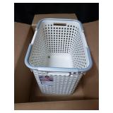 Like-It Laundry Basket, Cream, with Handles