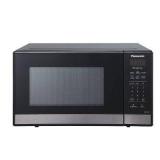 Panasonic .9 cuft Black Stainless Steel Microwave â NN-SB438