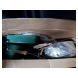 Granitestone 20 Piece Non-Stick Cookware Set, Granite Coated, PFOA Free, Oven Safe, Dishwasher Safe, Green