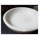 Bloomingville Decorative Platform Bowl, Marble