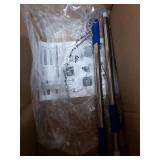 Simpli-Magic 79229 Spin Cleaning System Including 3 Mop Heads, Dark Grey/Blue