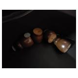 HomePop Large Tufted Round Storage Ottoman, Brown