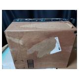 Umbra 1009613-040 2.2 gal Twirla Trash Can with Swing-top Lid - Black