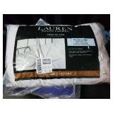 Lauren Ralph Lauren Logo Extra Firm Density Standard/Queen Pillow, Down Alternative