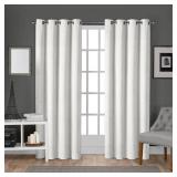 Exclusive Home Curtains 2 Pack Velvet Heavyweight Grommet Top Curtain Panels