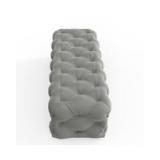 Kotter Home Velvet Rectangular Button Tufted Ottoman/Bench- Retail:$379.99