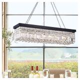 - Cassiopeia 8Light Crystal Chandelier- Retail:$215.49