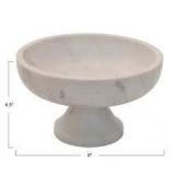 Bloomingville Decorative Platform Bowl, Marble