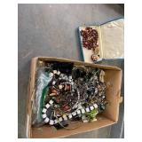 Large QTY Of costume jewelry- some sterling, beaded, necklaces and more