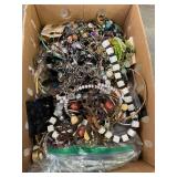 Large QTY Of costume jewelry- some sterling, beaded, necklaces and more