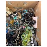 Large QTY Of costume jewelry- some sterling, beaded, necklaces and more