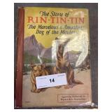 Vintage children books- rin tin tin, jolly friends, Roy rogers and Oregon trail