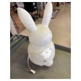 Easter bunny blow mold- Works!