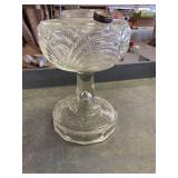 Aladdin Washington drape oil lamp, base only.