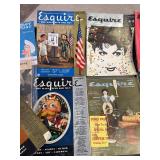 Esquire magazines, Saturday evening post, democrat pamphlet 1951