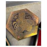 Musical jewelry box, chocolate tin, green jewelry box (no keys)