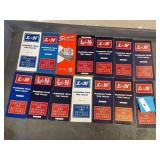 L&N Train time tables QTY 13