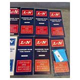 L&N Train time tables QTY 13