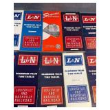 L&N Train time tables QTY 13