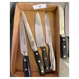 Kitchen knives, chicago, wolfgang puck, fabberware and more QTY 12